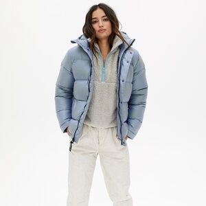 TNA Super Puff Iridescent Puffer Jacket